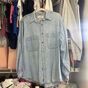 Jean Jacket for sale! Worn twice, and was used as an oversized jacket